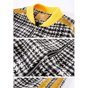 Planet Gates Black / S New Winter Woman Wool Blends Winter Coat Casual Winter Jacket  Vintage Wool Blend Jacket  Long Windbreaker Jacket Wool