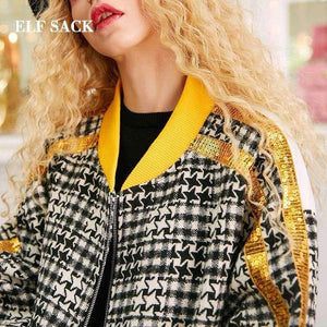 Planet Gates Black / S New Winter Woman Wool Blends Winter Coat Casual Winter Jacket  Vintage Wool Blend Jacket  Long Windbreaker Jacket Wool