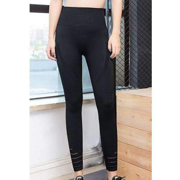 Planet Gates Black / S Pants Running Sportswear Squat Fitness Yoga Pants High Waist Gym Leggings Compression Tights Pants Women Leggings