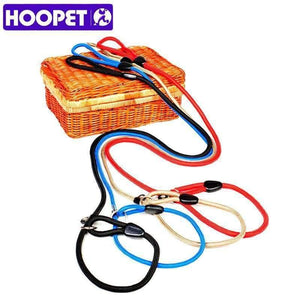 Planet Gates Black / S Pet Products Golden Teddy Dog Traction Rope Chain Large Dog Collar P Dog Leash Comfortable Nylon Material 5Colors