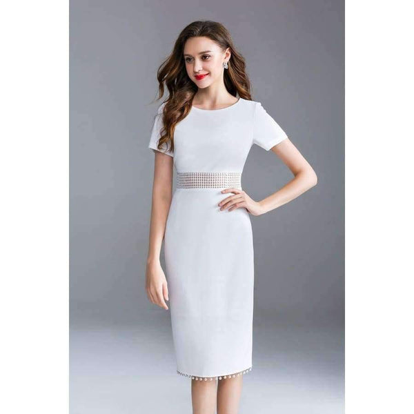 Planet Gates black / S Quality Women Sexy Bandage Dress 2018 Summer Party Event Female Hollow Out Lace Embroidery Beading Tassel Elegant Dress Midi