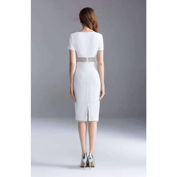 Planet Gates black / S Quality Women Sexy Bandage Dress 2018 Summer Party Event Female Hollow Out Lace Embroidery Beading Tassel Elegant Dress Midi