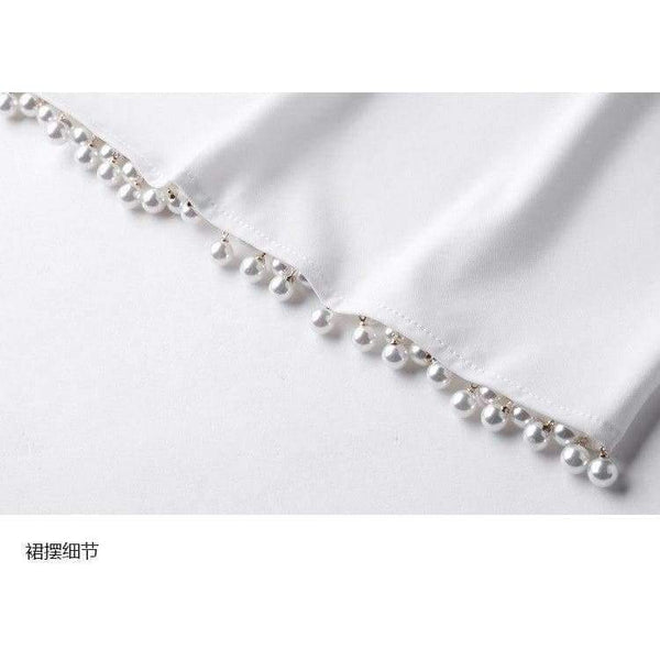 Planet Gates black / S Quality Women Sexy Bandage Dress 2018 Summer Party Event Female Hollow Out Lace Embroidery Beading Tassel Elegant Dress Midi