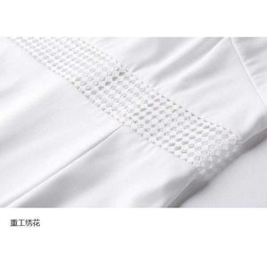 Planet Gates black / S Quality Women Sexy Bandage Dress 2018 Summer Party Event Female Hollow Out Lace Embroidery Beading Tassel Elegant Dress Midi