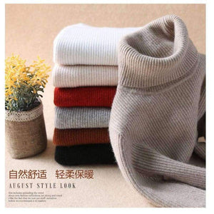 Planet Gates black / S Quality Women Sweater New Turtleneck Pullover Winter Tops Solid Cashmere Sweater Autumn Female Sweater Hot Sale