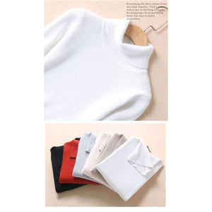 Planet Gates black / S Quality Women Sweater New Turtleneck Pullover Winter Tops Solid Cashmere Sweater Autumn Female Sweater Hot Sale