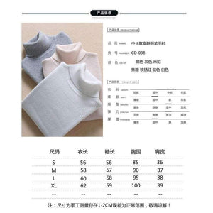 Planet Gates black / S Quality Women Sweater New Turtleneck Pullover Winter Tops Solid Cashmere Sweater Autumn Female Sweater Hot Sale