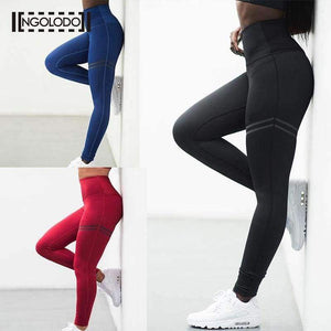 Planet Gates Black / S Sporting Leggings Clothing for female Fitness push up sexy black red blue Pants High Waist Leggin Elastic Workout Jeggings