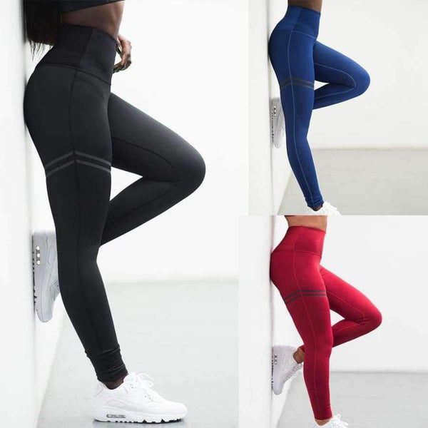 Planet Gates Black / S Sporting Leggings Clothing for female Fitness push up sexy black red blue Pants High Waist Leggin Elastic Workout Jeggings