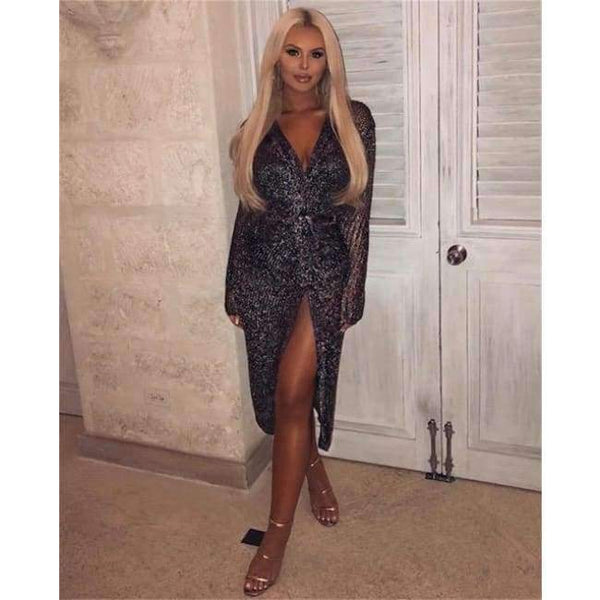 Planet Gates black / S Stretchable women summer sexy beach dress hollow out casual dresses party evening elegant knitted dress vestidos