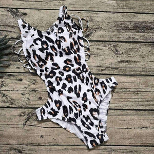 Planet Gates Black / S Swimwear women SEXY Leopard Print One-Piece bodysuit plus size swimwear swimwear women zaful women swimwear JL 11