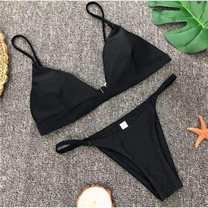 Planet Gates Black / S Swimwear Women Sexy Micro Bikinis Swimsuit Brazilian Biquini Female Beach Wear Bathing Suits Swimming Suit Bikini Set
