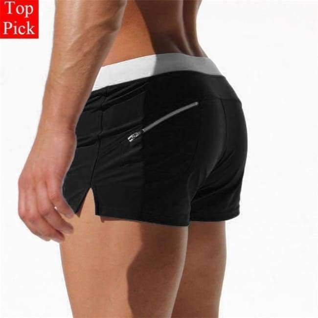 Planet Gates TOPPICK New Swimwear men swimsuit Sexy swimming trunks sunga hot mens swim briefs Beach Shorts mayo sungas de praia homens