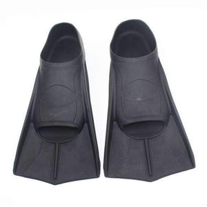 Planet Gates black / S Training Flippers flexible Submersible shoe S-XL Swimming fins Full silicone Snorkeling Diving Fins