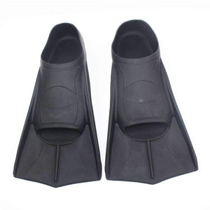 Planet Gates black / S Training Flippers flexible Submersible shoe S-XL Swimming fins Full silicone Snorkeling Diving Fins