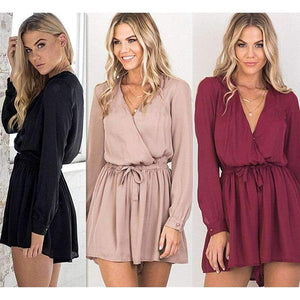 Planet Gates black / S V-neck Sexy Jumpsuit New 2018 Summer Jumpsuit Body for Women Body Feminino Short Women Clothing Women  Jumpsuit