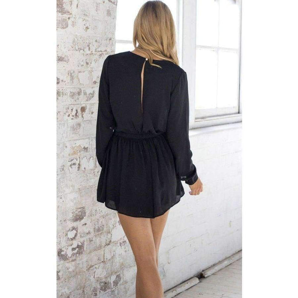 Planet Gates black / S V-neck Sexy Jumpsuit New 2018 Summer Jumpsuit Body for Women Body Feminino Short Women Clothing Women  Jumpsuit