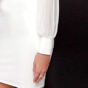 Planet Gates black / S Vintarfell Backless Dress Women 2018 Hot Summer O-Neck Full Sleeve Sexy Sundress Female High Waist Line Vestidos De Festa Femme