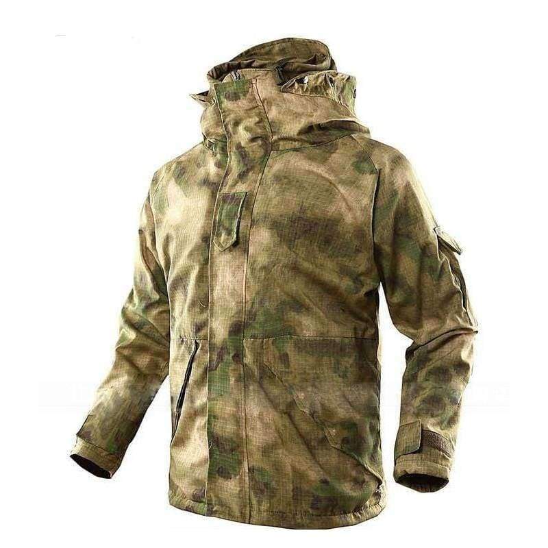 Planet Gates Black / S Windbreaker Hoody Softshell Outdoor Warm hunting Jacket Mandrake Extended Cold Weather Outerwear Kypteck