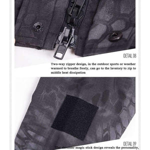 Planet Gates Black / S Windbreaker Hoody Softshell Outdoor Warm hunting Jacket Mandrake Extended Cold Weather Outerwear Kypteck