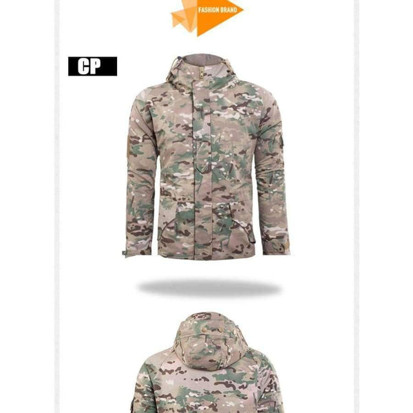 Planet Gates Black / S Windbreaker Hoody Softshell Outdoor Warm hunting Jacket Mandrake Extended Cold Weather Outerwear Kypteck