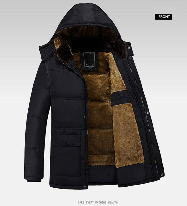 Planet Gates black / S Winter jacket men men's coat winter brand man clothes casacos masculino Thick winter coat