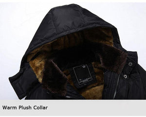 Planet Gates black / S Winter jacket men men's coat winter brand man clothes casacos masculino Thick winter coat