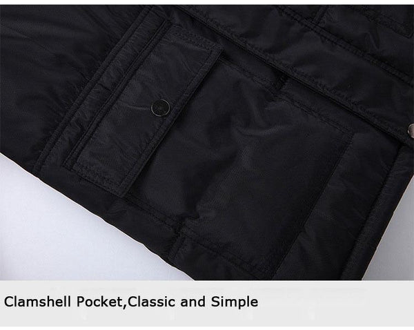 Planet Gates black / S Winter jacket men men's coat winter brand man clothes casacos masculino Thick winter coat