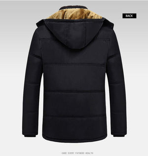Planet Gates black / S Winter jacket men men's coat winter brand man clothes casacos masculino Thick winter coat