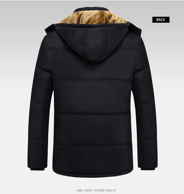 Planet Gates black / S Winter jacket men men's coat winter brand man clothes casacos masculino Thick winter coat