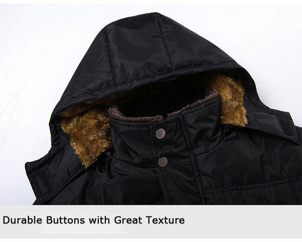 Planet Gates black / S Winter jacket men men's coat winter brand man clothes casacos masculino Thick winter coat