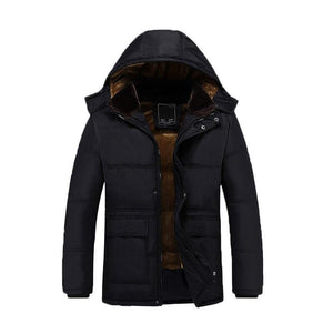 Planet Gates black / S Winter jacket men men's coat winter brand man clothes casacos masculino Thick winter coat