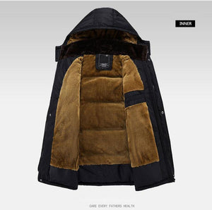 Planet Gates black / S Winter jacket men men's coat winter brand man clothes casacos masculino Thick winter coat