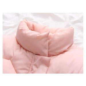 Planet Gates Black / S Winter Jacket Women 2018 Knee Length Pink Coat Camperas Mujer Abrigo Invierno 2018 Female Overcoat Parkas For Women