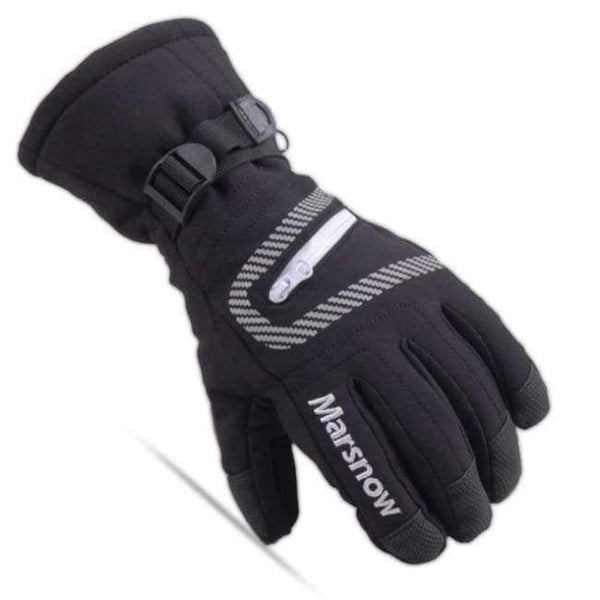 Planet Gates Black / S Women Men Ski Gloves Winter Waterproof Anti-Cold Warm Gloves Outdoor Sport Snow Sportswear Skiing Gloves freeshipping
