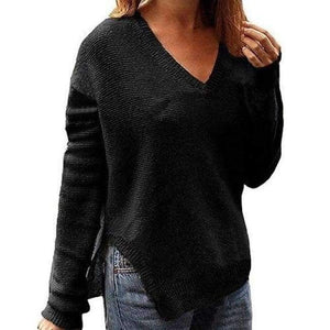 Planet Gates Black / S Women Winter Sweater Plus Size Large Long Sleeve Female Oversized Sweaters Pullover Jumper Jersey Winter Knitted Sweater