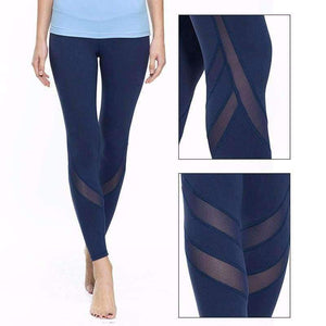 Planet Gates Black / S Yoga Sports Leggings For Women Sports Tight Mesh Yoga Leggings Yoga Pants Women Running Pants Tights for Women K9-002