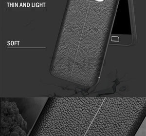 Planet Gates Black / S6 ZNP Luxury Silicone Litchi Leather Carbon Fiber Cover Case For Samsung Galaxy S6 S7 Edge A8 A3 A5 A7 J5 J7 2016 2017 Phone Case