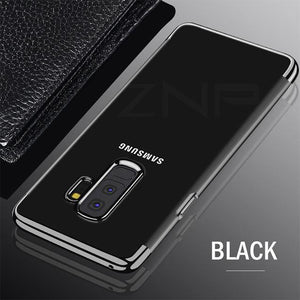 Planet Gates Black / S8 ZNP Luxury Soft TPU Silicone Phone Cases For Samsung Galaxy S9 S8 Plus Note 8 Case Full Cover For Samsung S9 S8 Case Phone Shell