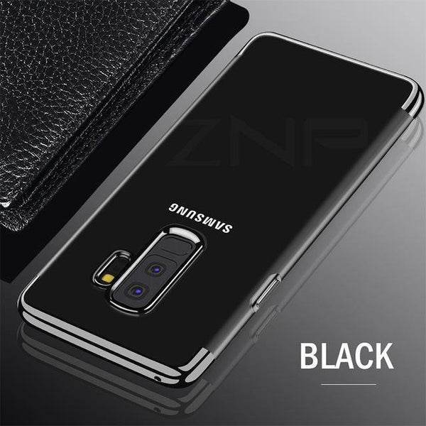 Planet Gates Black / S8 ZNP Luxury Soft TPU Silicone Phone Cases For Samsung Galaxy S9 S8 Plus Note 8 Case Full Cover For Samsung S9 S8 Case Phone Shell