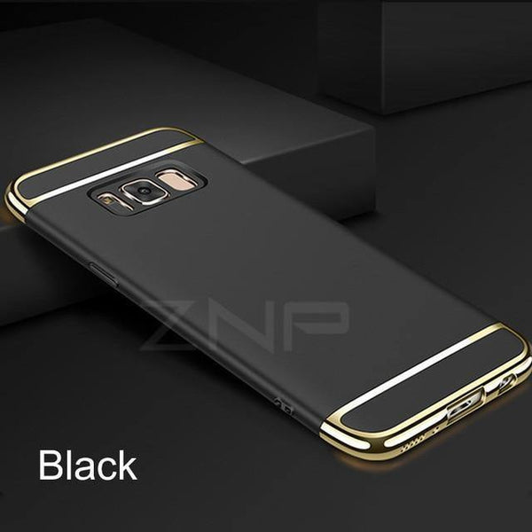 Planet Gates Black / S8 ZNP Luxury Ultra Thin Shockproof Case For Samsung Galaxy S8 S8 Plus S9 Slim Full Cover Case For Samsung S9 S9 Plus S8 Phone Case