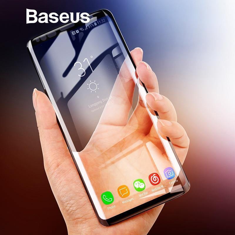Planet Gates Black / S9 Baseus 3D Surface Screen Protector For Samsung Galaxy S9 S9+ Ultra Thin Full Coverage Tempered Glass For Samsung S9 S9 Plus