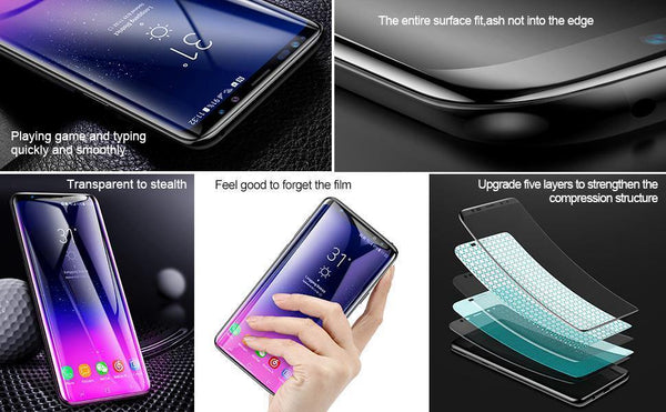 Planet Gates Black / S9 Baseus 3D Surface Screen Protector For Samsung Galaxy S9 S9+ Ultra Thin Full Coverage Tempered Glass For Samsung S9 S9 Plus