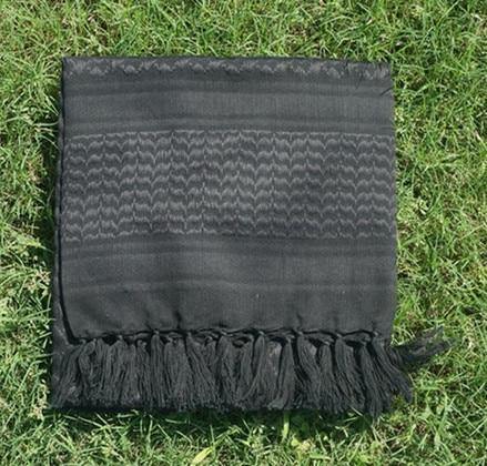 Planet Gates Black Scarves Men Winter Military Keffiyeh Windproof Scarf  Hijab Shemagh Tactical Desert Square Wargame
