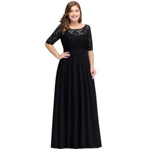 Planet Gates Black short cps522 / 6 Bridesmaid Dresses Under 50$ Floor Length Lace Plus Size Bridesmaid Dress Vestido De Madrinha De Casamento Longo