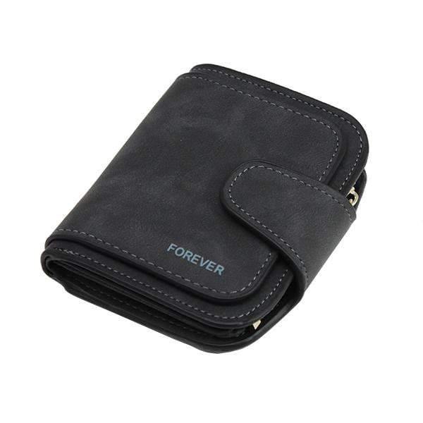 Planet Gates black short Leather Women Wallets High Quality Designer Zipper Long Wallet Women Card Holder Ladies Purse Money Bag Carteira Feminina