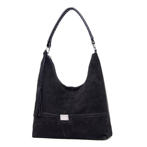 Vintage Fashion Casual Tote Faux Suede Bags Handbags Women Famous Brands Luxury Leather
