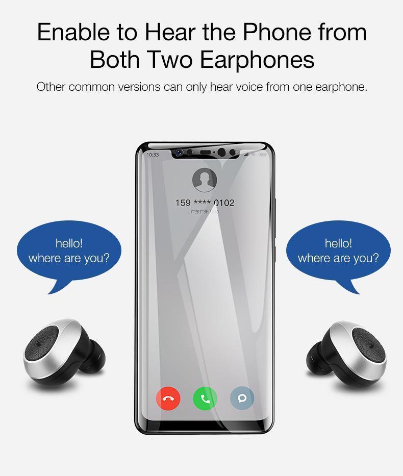 Planet Gates Black Silver / China CAFELE In-Ear Bluetooth Earphone Wireless Earbud Metal Heavy Bass Business Earphone High fidelity Sound Quality for Sports Music