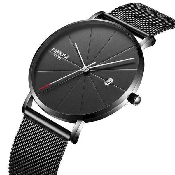 Planet Gates black silver hand m Watch Women And Men Watch Top Brand Luxury Famous Dress Fashion Watches Unisex Ultra Thin Wristwatch Relojes Para Hombre