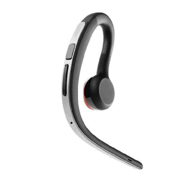 Planet Gates Black Silver Handsfree Business Bluetooth Headphone With Mic Voice Control Wireless Bluetooth Headset For Drive Noise Cancelling